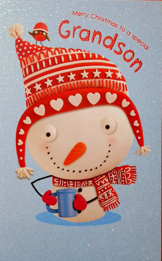 Picture of CHRISTMAS WISHES GRANDSON CARD